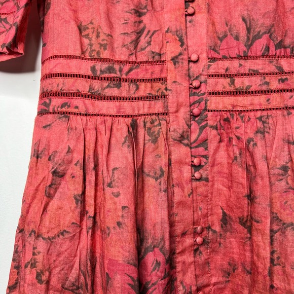 Sea New York Red Floral Maxi Dress - Picture 4 of 9